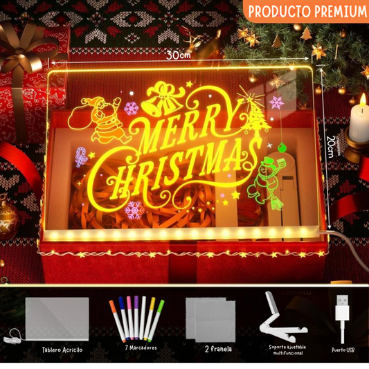 Tablero LED Acrílico: ¡tus mensajes nunca pasarán desapercibidos!