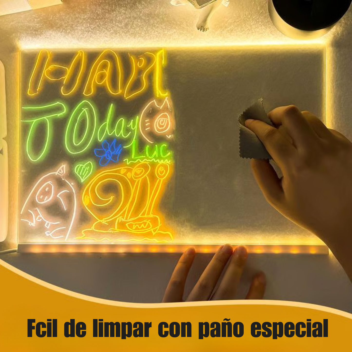 Tablero LED Acrílico: ¡tus mensajes nunca pasarán desapercibidos!