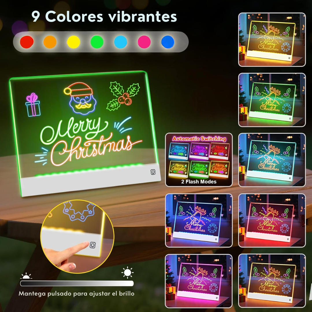 Tablero LED Acrílico: ¡tus mensajes nunca pasarán desapercibidos!