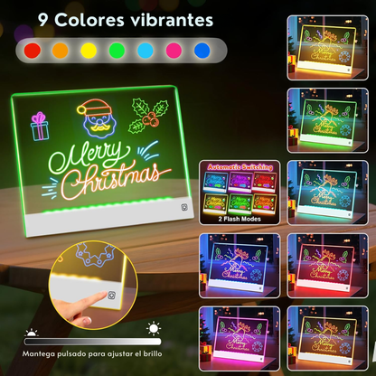 Tablero LED Acrílico: ¡tus mensajes nunca pasarán desapercibidos!